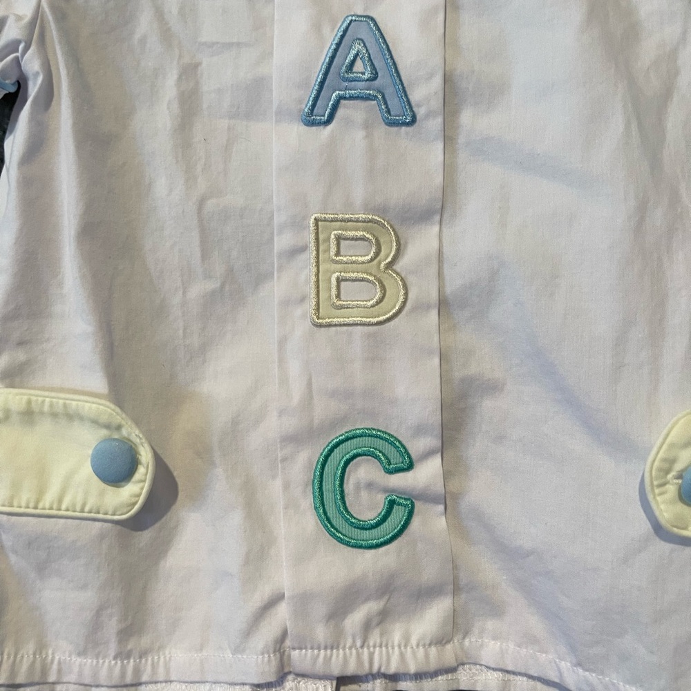 The Smocking Place ABC Matching Short Set - Picture 7 of 14